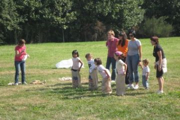 Anche i più piccoli si cimentano nella corsa