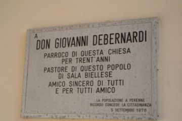 Chiesa Parrocchiale di San Martino - Epigrafe